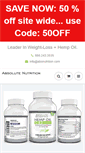 Mobile Screenshot of absnutrition.com